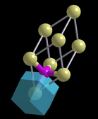 ZnS crystal with Wigner-Seitz cell