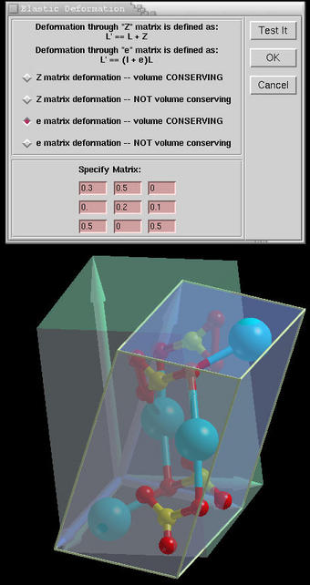 Elastic Deformation Window