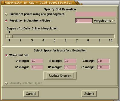 figure: 3D Grid Specification